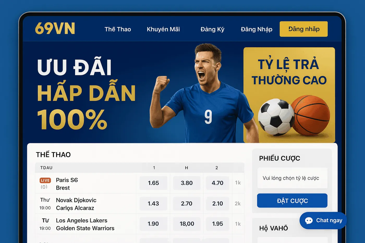 Hình ảnh 69vn Giao Dien Than Thien Uu Dai Hap Dan Ty Le Tra Thuong Cao trong bài viết 69VN. 69VN - Hình ảnh minh họa về  trên 69vn.