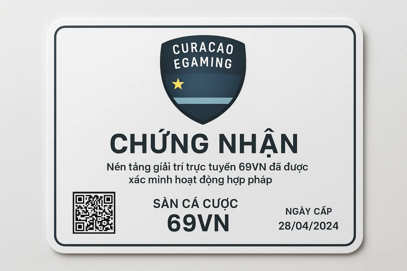 Hình ảnh Chung Nhan Curacao Egaming Xac Thuc Hoat Dong Hop Phap Cua 69vn trong bài viết 69VN. 69VN - Hình ảnh minh họa về  trên 69vn.